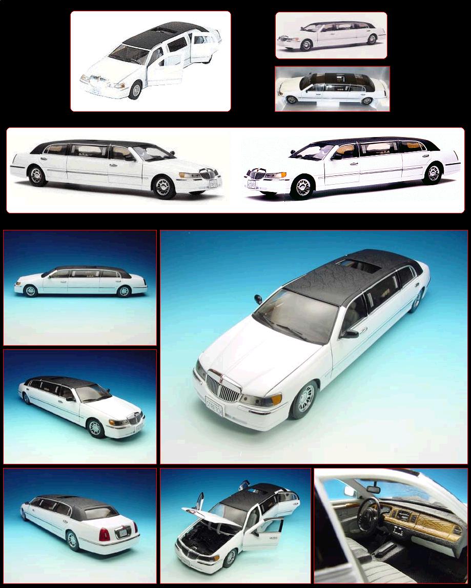 Lincoln Town car Stretch Limousine 1999 1/43 - Collection